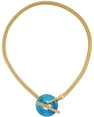 Vince Camuto Snake Chain Necklace - Blue
