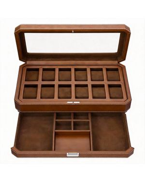 Yigii Luxury Watch Box - Brown