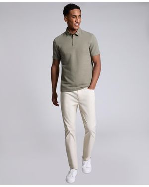 Kenneth Cole Cotton-blend Classic-fit Polo Shirt - Multicolor