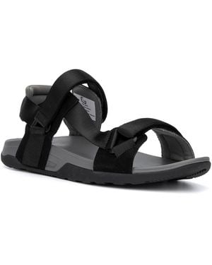 Hybrid Green Label Valley Sandals - Black