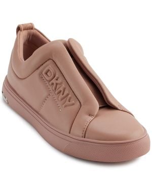DKNY Abelina Slip On Sneakers - Brown