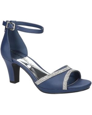 Easy Street Davina Open Toe Sandals - Blue