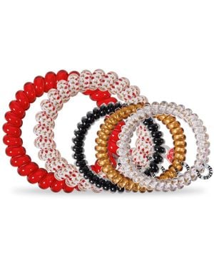 Teleties Kentucky Derby 151 Mixed Hair Tie - Red