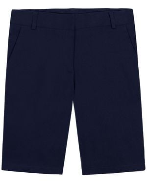 Nautica Girls' 7-16 Bermuda Shorts - Blue