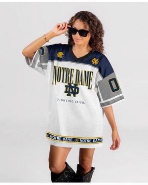 Gameday Couture White Notre Dame Fighting Irish Hustle Mode Jersey