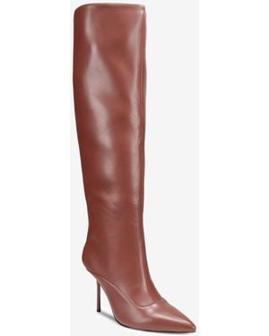 AAJ By Aminah Isabella Tall Shaft Dress Boots - Red