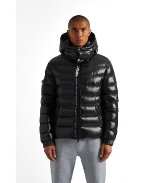Jacket Hooded Puffer Jacket - Black