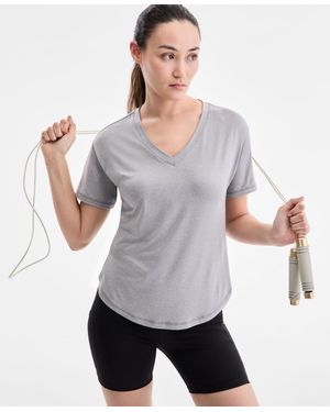 ID Ideology V-neck Short-sleeve Performance Tee - White