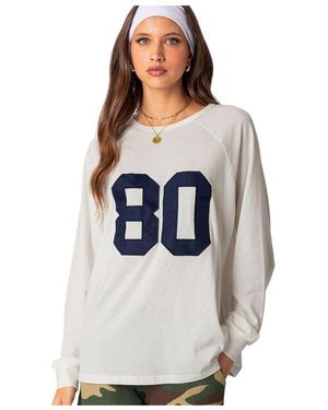 Edikted 80 Oversized T-shirt - Gray