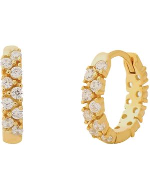 Lola Ade Eterna -tone Hoop Earrings - Metallic