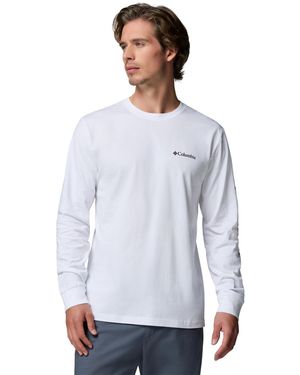 Columbia Fundamental Graphic Long-sleeve T-shirt - White
