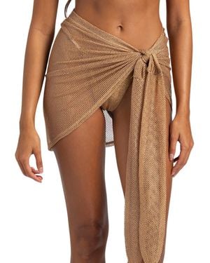 Beach Bunny Mesh Short Pareo - Pink
