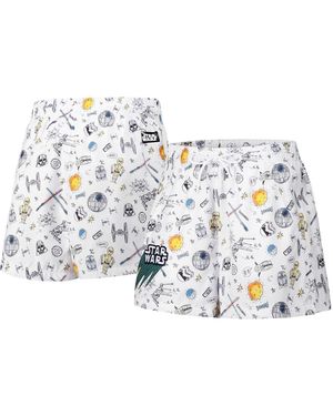 FREEZE MAX Star Wars Pop Art Club Shorts - White