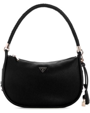 Guess Danya Medium Hobo Shoulder Bag - Black