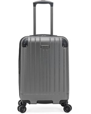 Kenneth Cole Flying Axis 20" Hardside Expandable Carry-on - Gray