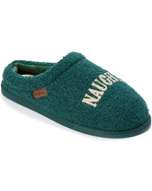 Dearfoams Cozy Clog Slippers - Green