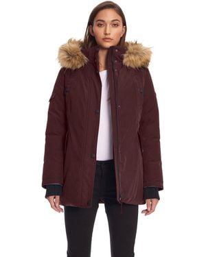 Alpine North Glacier | Parka Winter Jacket - Purple