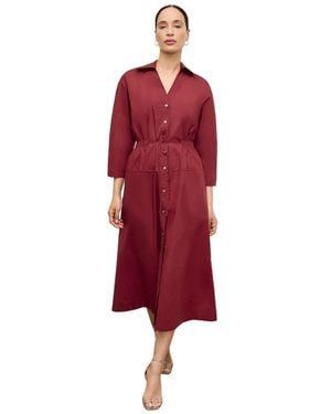 M.M.LaFleur Boden Al Fresco Dress - Red