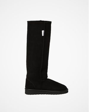 Celtic & Co. Celt Shearling Knee Boot - Black