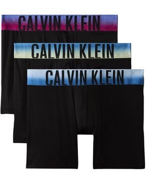 Calvin Klein Intense Power Logo Boxer Briefs - Blue