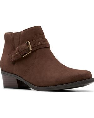 Clarks Danyelle Wish Boots - Brown