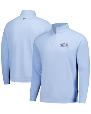 Breezy Golf The Players Flagship Quarter-zip Pullover - Blue