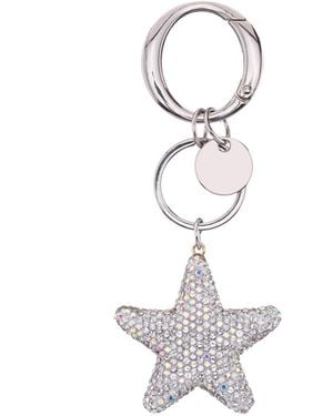 Nina Spirit Small Flap Clutch Charm - White