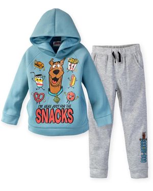 Scooby Doo Toddler Boys Scooby-doo Sizerangedescription1 Fleece Hoodie & Pants Sizedescription1 - Blue