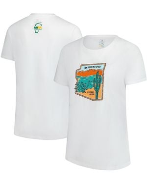 Ahead Â 2025 Wm Phoenix Open Arizona Danby Tri-blend T-shirt - White