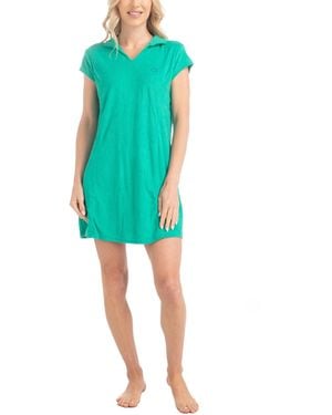 Ocean Pacific Sunset Chaser Tennis Dress - Green