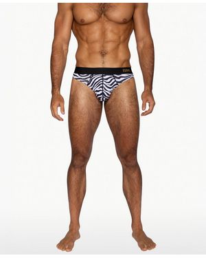 Bike Athletic Active Thong Underwear - Blue