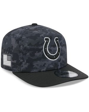 KTZ Indianapolis Colts 2026 Salute To Service 19twenty Adjustable Hat - Black