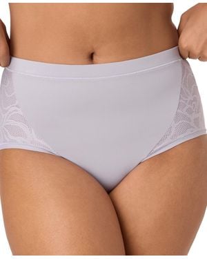 Bali 's Coolest Smoothing High-waist Brief Underwear Dfcsbf - Purple