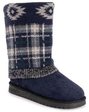 Muk Luks Cheryl Boot - Black