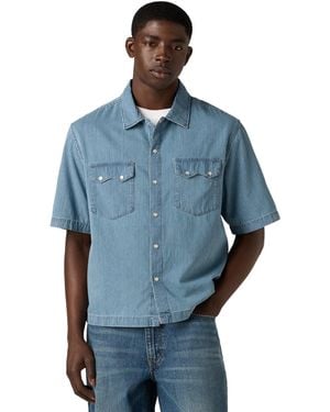Levi's Boxy Western Short-sleeve Shirt - Blue