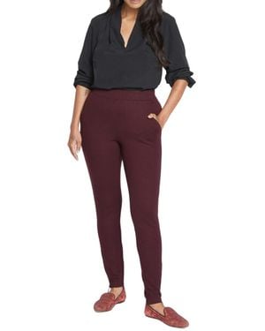 UNIVERSAL STANDARD Plus Size Moro Pocket Signature Ponte Pants - Red