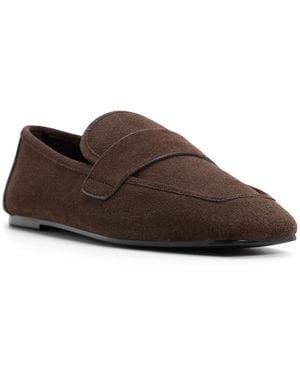 ALDO Charlii Smoking Slip-on Loafers - Brown