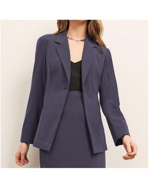M.M.LaFleur Moreland Travel Blazer - Blue