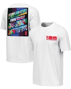 Outerstuff 2026 Fifa World Cup Kansas City Host City Poster Graphic T-shirt - White