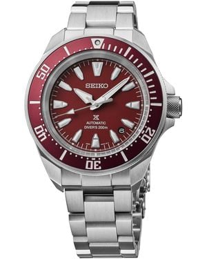 Seiko Automatic Prospex Diver Stainless Steel Bracelet Watch 42mm - Gray