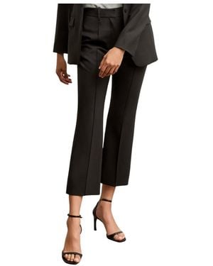 M.M.LaFleur Tessa Kick Flare Trouser - Black