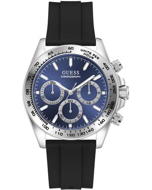 Guess Quartz Stainless Steel Watch 42mm - Blue