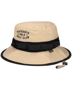 Barstool Golf Wm Phoenix Open Sixteenth Hole Golf Club Military Bucket Hat - Natural