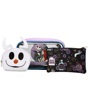 Disney Nightmare Before Christmas Travel Toiletry 3-piece Set - Black