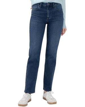 Silver Jeans Co. Isbister High-waisted Straight-leg Jeans - Blue
