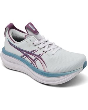 Asics Gel-nimbus 28 Neutral Running Sneakers From Finish Line - Gray