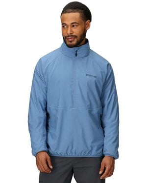 Marmot Primaloft Half-zip Pull-on Jacket - Blue