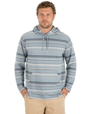 Hurley Regular-fit Hooded Poncho Sweatshirt - Blue