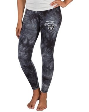 Concepts Sport Las Vegas Raiders Burst Tie Dye leggings - Blue