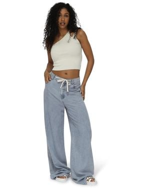 Belle & Bloom Set On You Wide Leg Pant - Blue